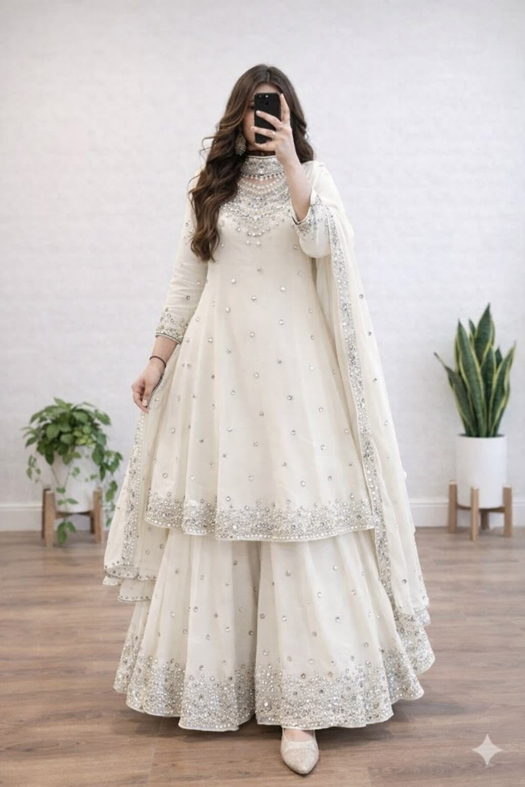 Elegant white dress