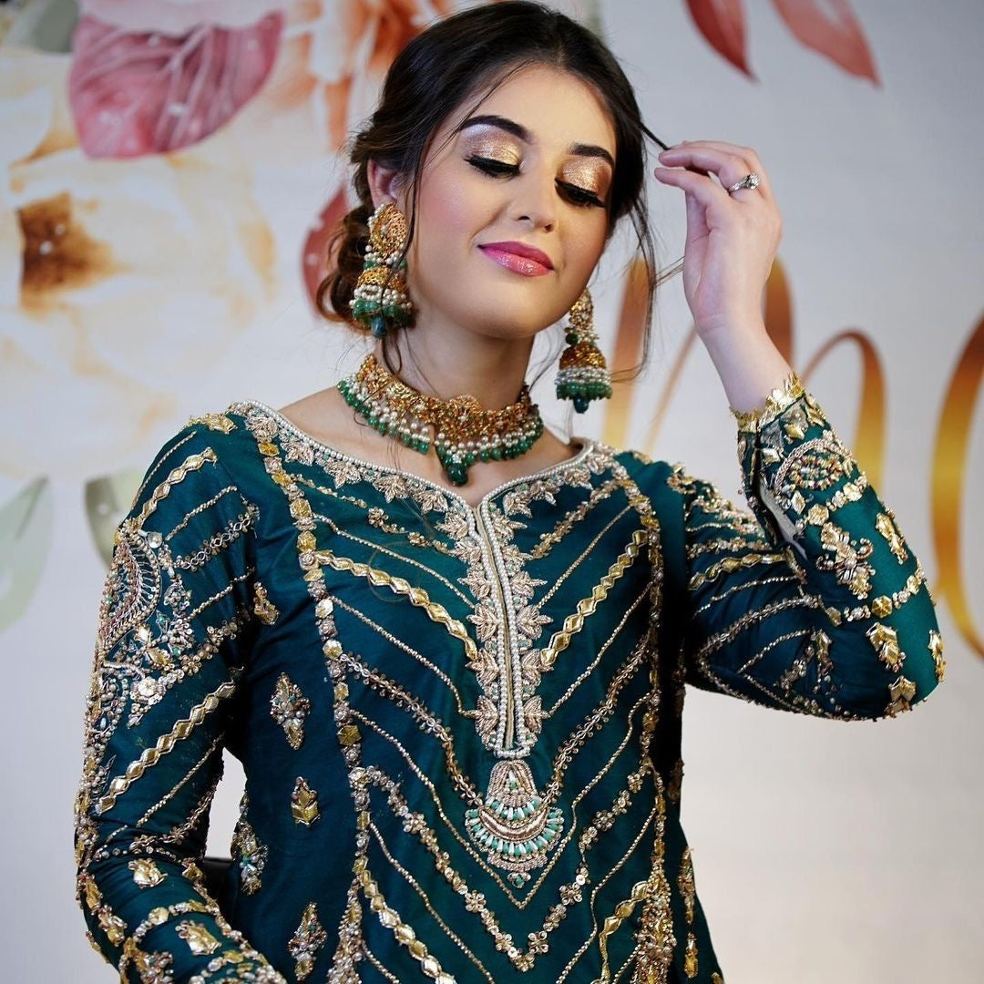Gharara desing / mehndi dress