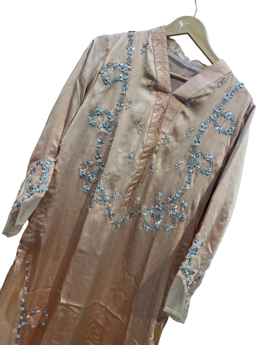 Party wear gold dress