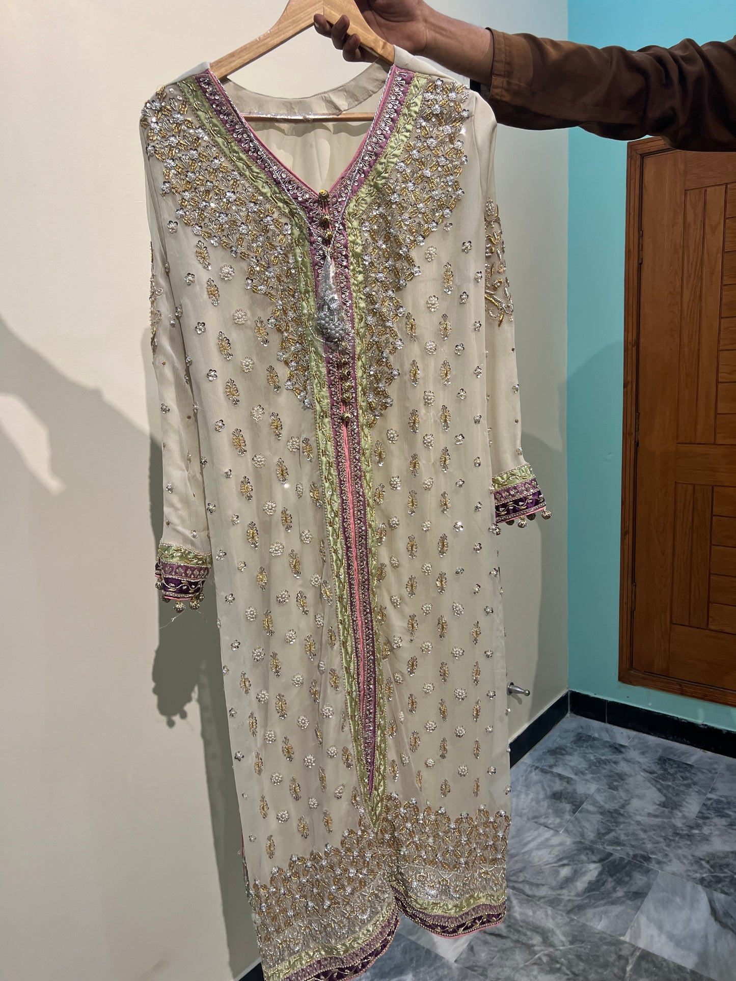 Off White Dress