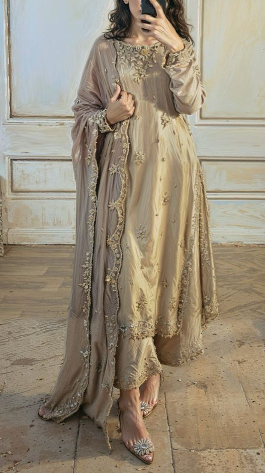 Golden Festive Wear