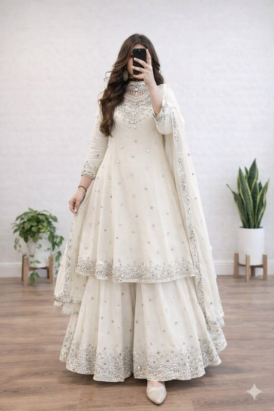 Elegant white dress