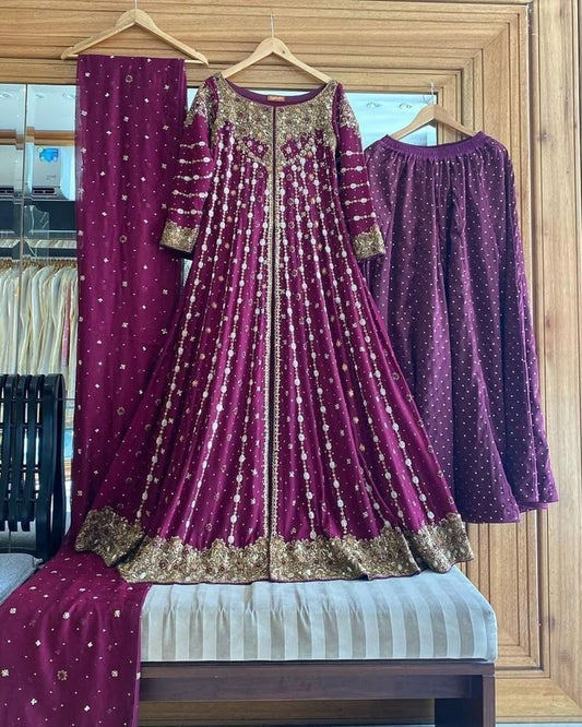 Purple Traditional Outfit