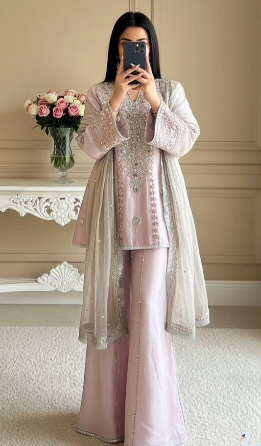 Soft Pastel Wedding Wear